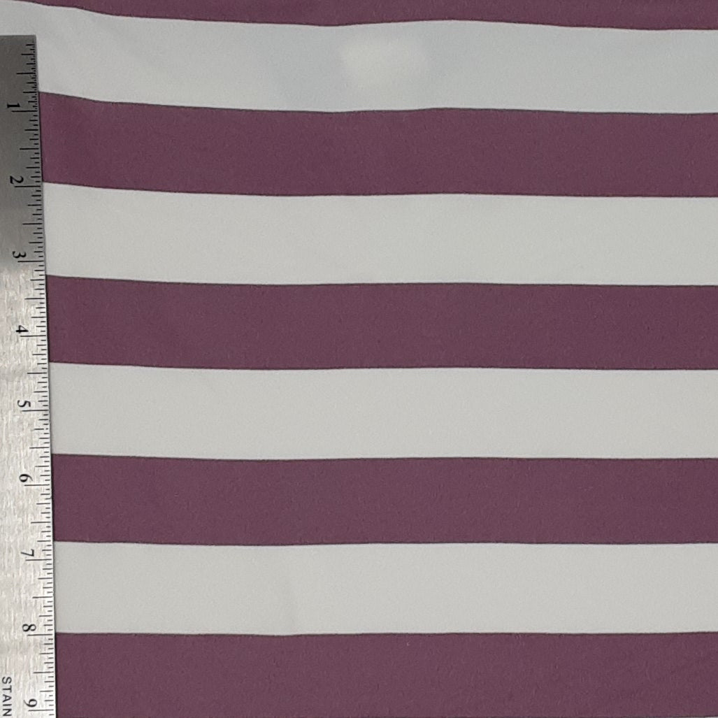 LAVENDER/IVORY BP70119 DTY BRUSHED STRIPES 1X1