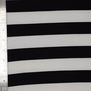 BLACK/IVORY BP70119 DTY BRUSHED STRIPES 1X1