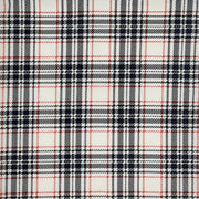 Country Plaid Red/Black/White DTY Brushed