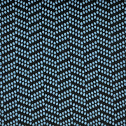 Jacquard Polka Provincial Blue/Black Aztec Chevron