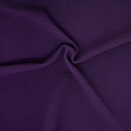 Plum Solid Bubble Bullet Fabric