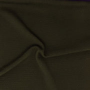 Dark Olive Solid Bubble Bullet Fabric