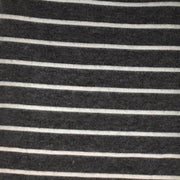 BLACK/IVORY KNT41630 DU1917 SWEATER H.STRIPE CASHMERE LOOK