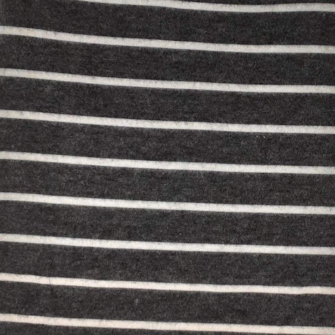 BLACK/IVORY KNT41630 DU1917 SWEATER H.STRIPE CASHMERE LOOK