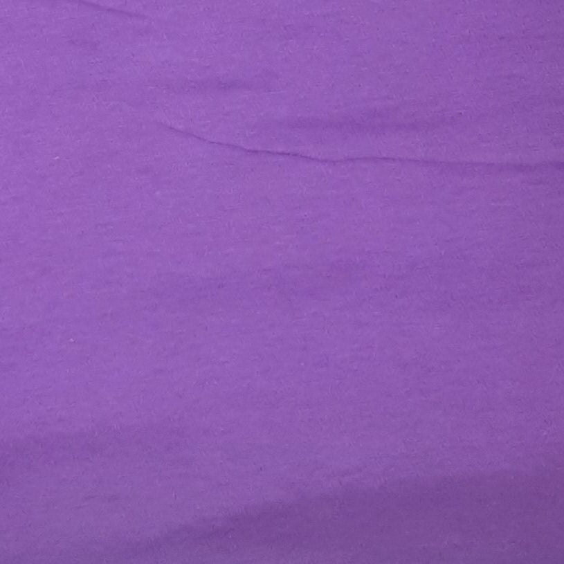 Purple Cotton Lycra/Spandex Solid