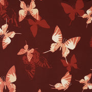 RUST KNT2100-SE71136 DTY BRUSHED BUTTERFLY PRINT