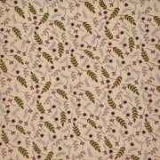 Wild Fern Wine/Olive/Gray DTY fabric