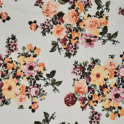 Ivory YellowDTY FLORAL PRINT