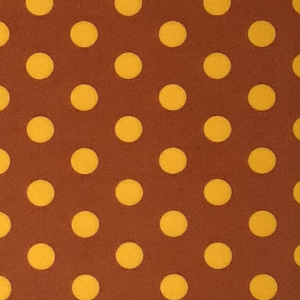Polka Dot Mustard PO#117985 - DTY Fabric