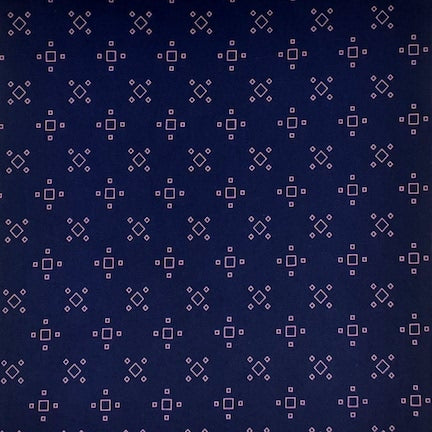 Microquatro Art 1 Navy/Pink DTY Fabric