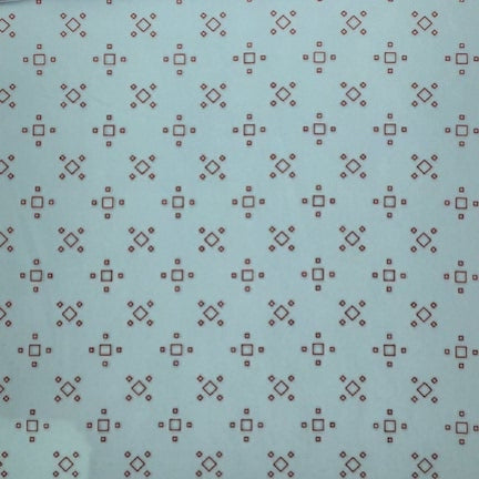 Microquatro Art 3 Light Blue/Red DTY Fabric