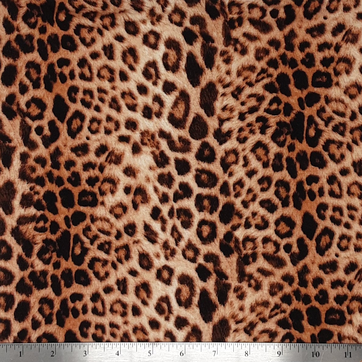 RUST KNT1327-SE41227 RAYON SPAN JERSEY ANIMAL PRINT