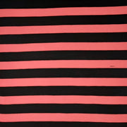Coral/Black Stripes Jersey
