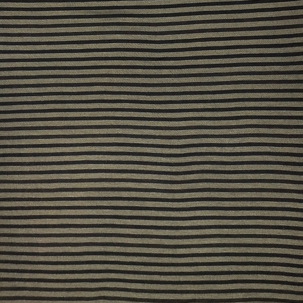 Olive/Black Stripes Jersey Rayon Spandex