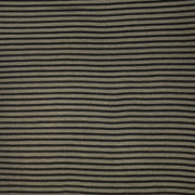 Olive/Black Stripes Jersey Rayon Spandex