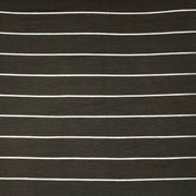 Olive/White Stripes Jersey Rayon Spandex