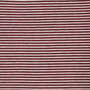 Wine/Gray Stripes Jersey Rayon Spandex