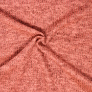 Hot Coral Sweater knit T/R Brushed 4x2 Rib