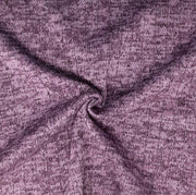 Dusty Lavender Sweater Knit T/R Brushed 8X4 Fabric