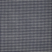 Navy  Techno Crepe plaid Fabric