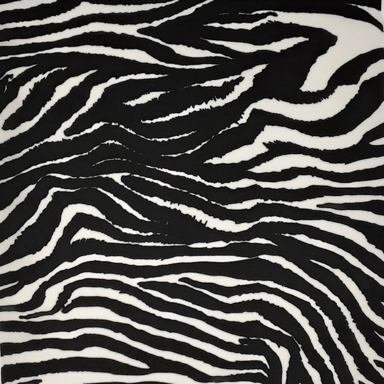 BLACK / WHITE CREOE TECHNO ZEBRA PRINT