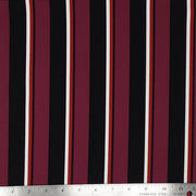 BERRY/BLACK 302-GW03138S Techno Crepe STRIPES