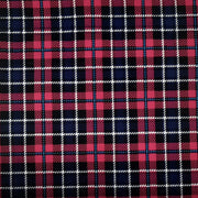 RED/GREEN/NAVY PLAID ASSORTED TECHNO PRINT