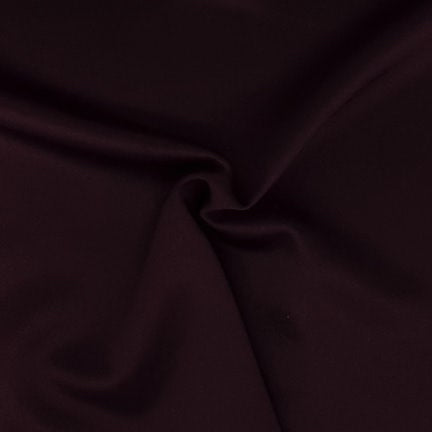 Plum Solid Techno Fabric