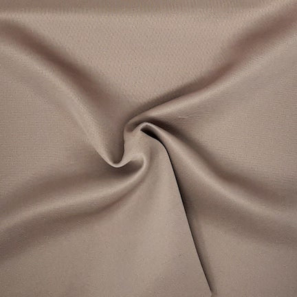 Mocha Solid Techno Fabric