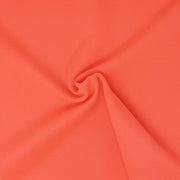 Neon Coral Solid Techno Fabric