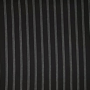 BLACK KNT3971-DU1653 TECHNO CREPE VERTICAL STRIPE