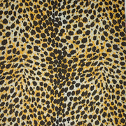 YELLOW#2 40607- KNIT JACQUARD CHEETAH 58/60"